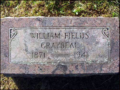 Headstone of William Fields Graybeal