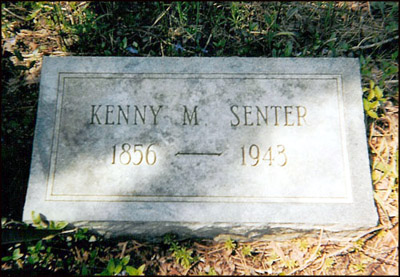 Headstone of Kenny Monroe Senter