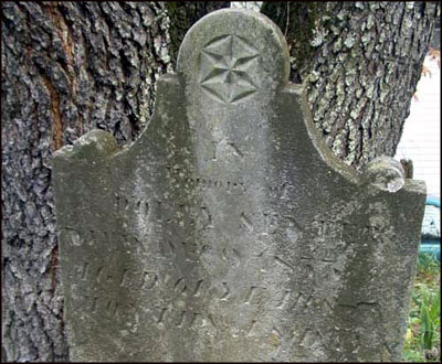 Headstone of Mary 'Polly' McClure Senter