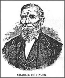 Drawing of Charles DeHaven